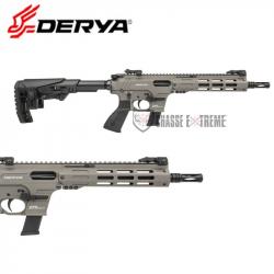 Carabine DERYA ZY9 Dual System 25.4 cm Cal 9X19 Gris