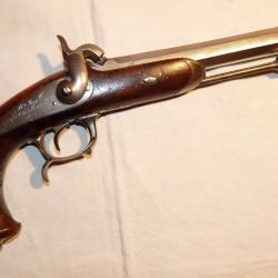 Superbe Pistolet d'officier de cavalerie français à percussion- Modèle 1833 (2ème type)