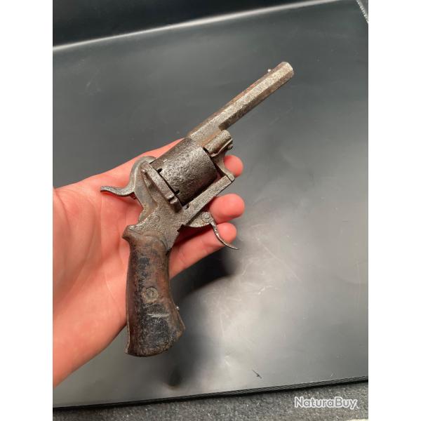 Revolver lefaucheux 7mm  broche