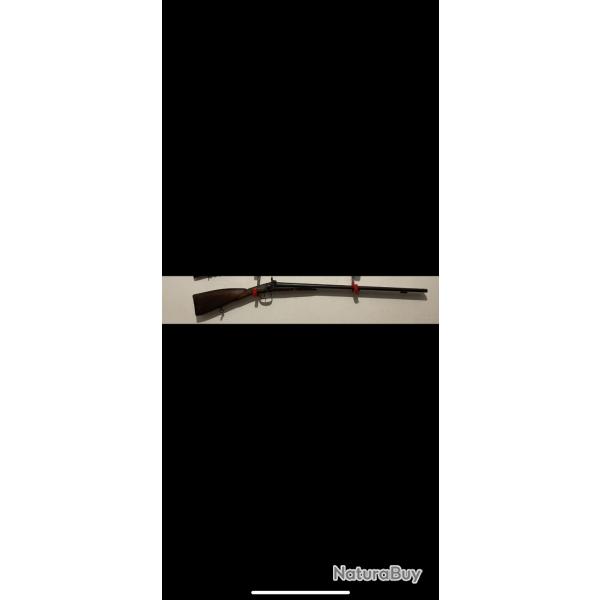 Vieux fusil  broches anne 1800