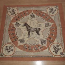 carrée foulard d'instruction
