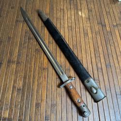 RARE BAÏONNETTE AUSTRALIENNE 1907 ARSENAL LITHGOW FUSIL LEE-ENFIELD N°1 , 1942 WW2