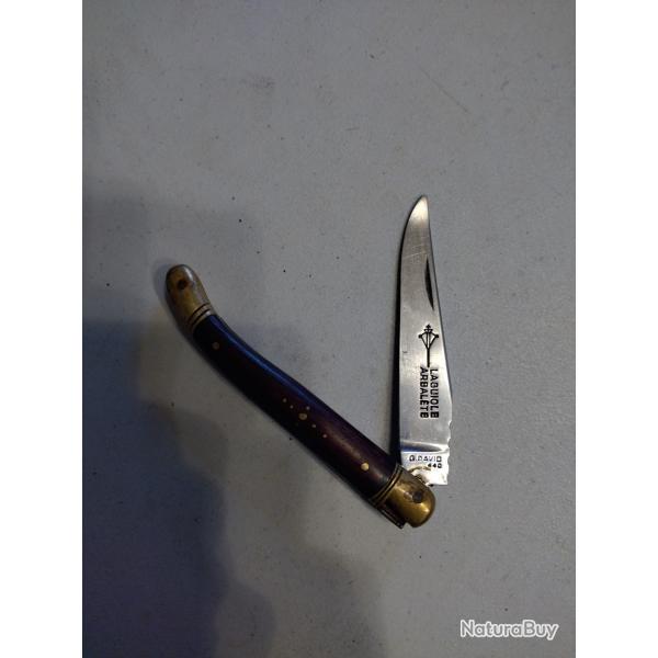 couteau laguiole arbalte