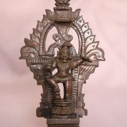 Bronze indien représentant krishna dansant - Inde, 19ème début 20ème siècle