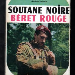 soutane noire béret rouge de paul jeandel aumonier militaire , indochine rare