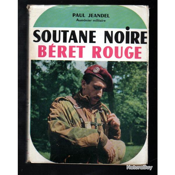 soutane noire bret rouge de paul jeandel aumonier militaire , indochine rare