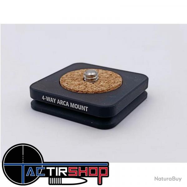 Adaptateur Arca 4 voies (standard) Gray Ops - 4-Way Arca Adapter (Standard)