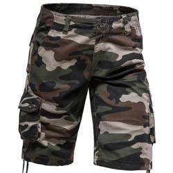 Short Cargo Camouflage Homme - Tissu Renforcé - SKX INDUSTRIES