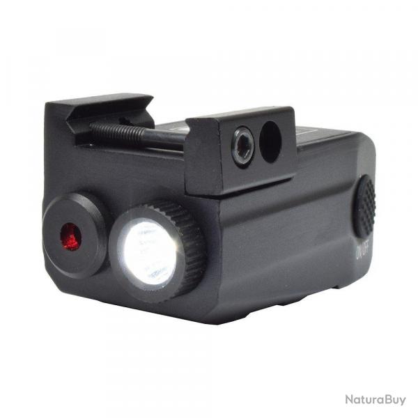 Lampe Laser Rouge w/ Batterie (JS Tactical)