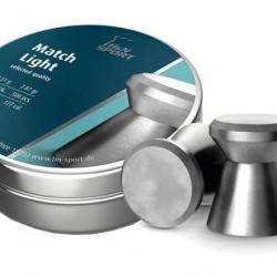 Plombs H&N Match Light diamètre 4.50 4.49mm