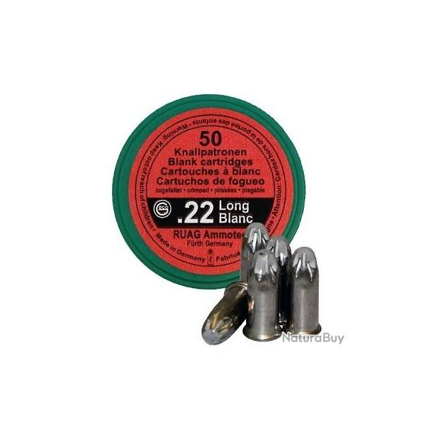 Munitions  blanc GECO calibre 22Lr