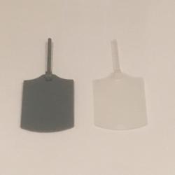 Cache oeil pour bandeau de tir Translucide