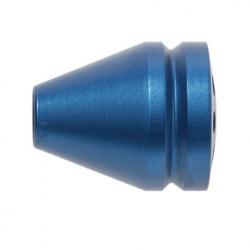 Compensateur 8 trous pour pistolet Walther LP500 Bleu