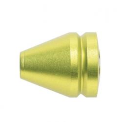 Compensateur 8 trous pour pistolet Walther LP500 Jaune