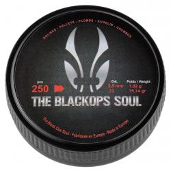 Plombs The Black Ops Soul à tête pointue cal. 5,5 mm