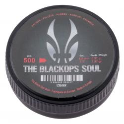 Plombs The Black Ops Soul à tête pointue cal. 4,5 mm