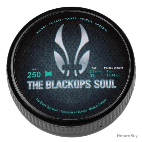 Plombs The Black Ops Soul  tte plate cal. 5,5 mm