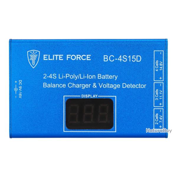 CHARGEUR POUR BATTERIE LIPO ELITE FORCE 7,4 A 14,8 V 2-4S