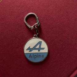 Porte clé Alpine vintage