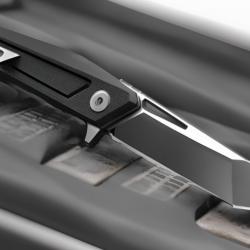 Couteau Brous Blades Graviton Lame Acier D2 Manche G10 Noir Sécurité Liner Lock USA BRB280