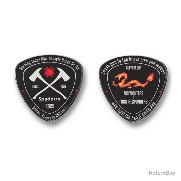 Mdaille "Fire Dragon Coin 2025" [Spyderco]