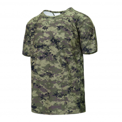 T SHIRT ORSET MANCHES COURTES GREEN PIXEL STAGUNT