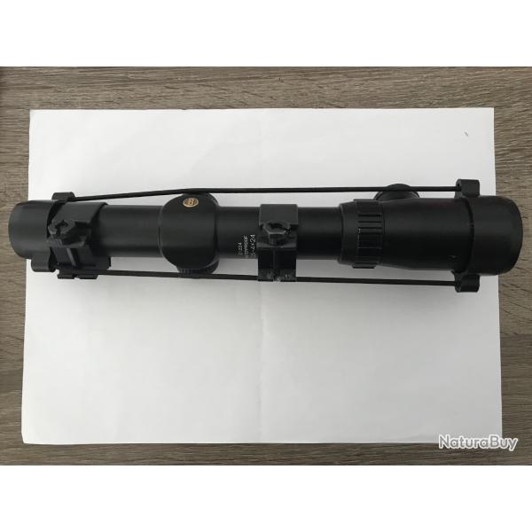 Vds Lunette BUSHNELL modele Elite grossissement 1,25 - 4x24 avec colliers WEAVER