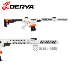 Fusil DERYA MK12 Ultra Blanc Nid d'Abeille 50 cm Cal 12/76