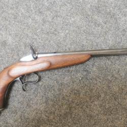 Pistolet de salon années 1900 calibre 6mm ou 22 rf.