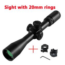 BSA Optics TMD 4-14X44 FFP portée de chasse premier plan focale *sight with 20 mm LIVRAISON GRATUITE