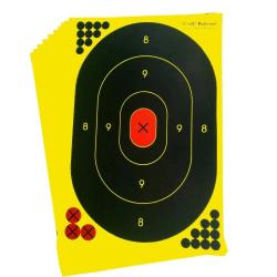 Cible de tir réactive 30x45cm AIMGAME 10pcs