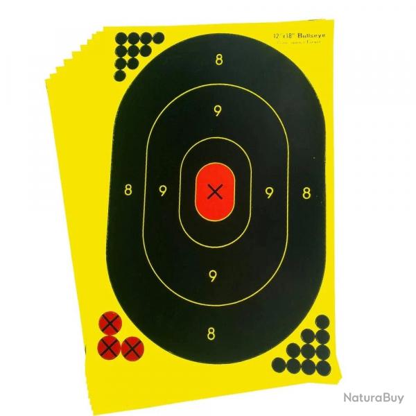 Cible de tir ractive 30x45cm AIMGAME 10pcs