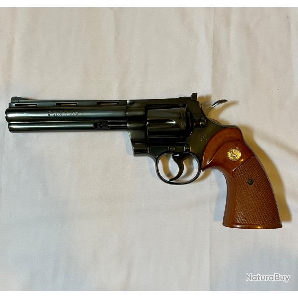 Revolver Colt Python 357 magnum et 38 special