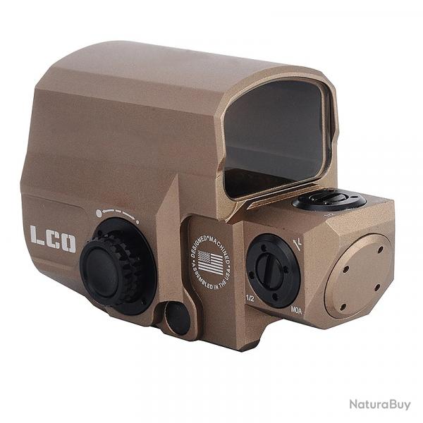 Vise rflexe holographique tactique LCO  points rouges -**Tan LIVRAISON GRATUITE