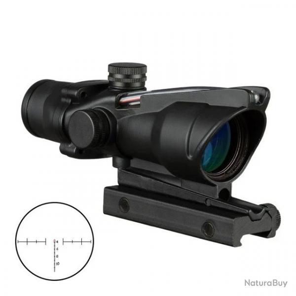 Lunette de chasse 4x32, Fiber optique relle -**Red chevron LIVRAISON GRATUITE