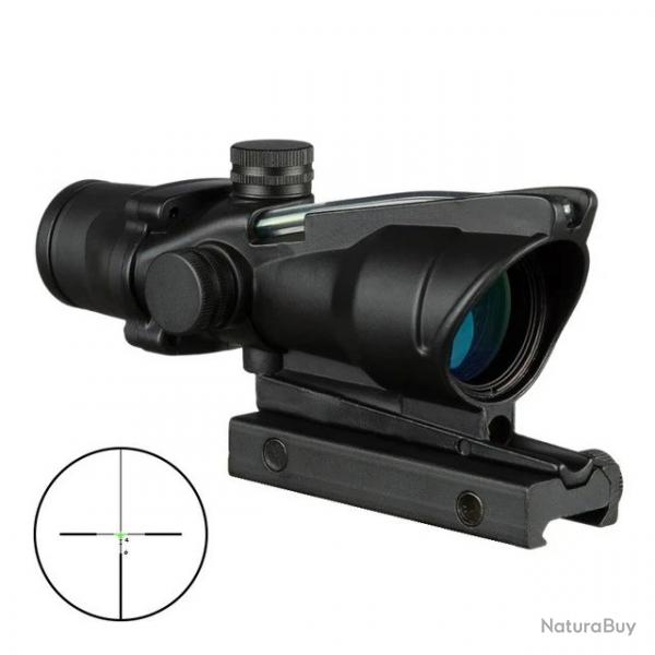 Lunette de chasse 4x32, Fiber optique relle -**green cross LIVRAISON GRATUITE