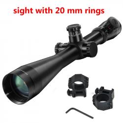 Lunette de fusil tactique 6-24X50 M1 réticule en Fibre -**sight with 20mm LIVRAISON GRATUITE