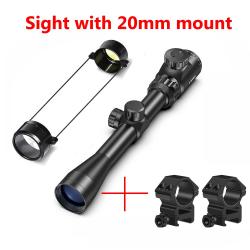 3-9x40 EG lunette de visée vues de chasse réticule de lumière -**sight with 20mm LIVRAISON GRATUITE
