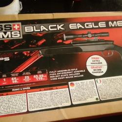 fusil a billes swiss arms black eagle  avec ses accesoires lunette  ect  armement par ressort pasCO2