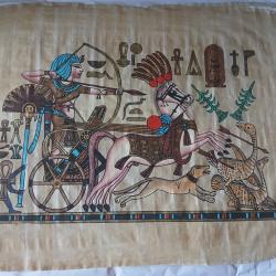 PAPYRUS CHAR EGYPTIEN RAMSES II