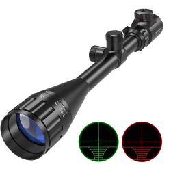 Portée de fusil AO 6-24x50 réticule rouge/vert éclairé -** Sight with 11mm ring LIVRAISON GRATUITE