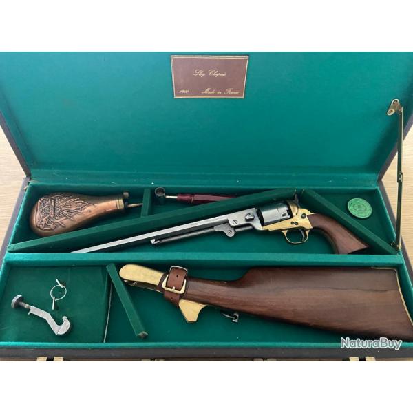 REVOLVER PIETTA BUFFALO + CROSSE + COFFRET DE TRANSPORT