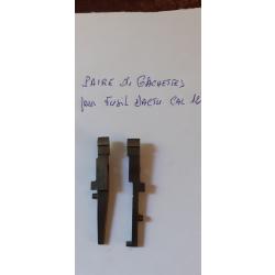Paire de gâchettes pour fusil Dactu cal 12
