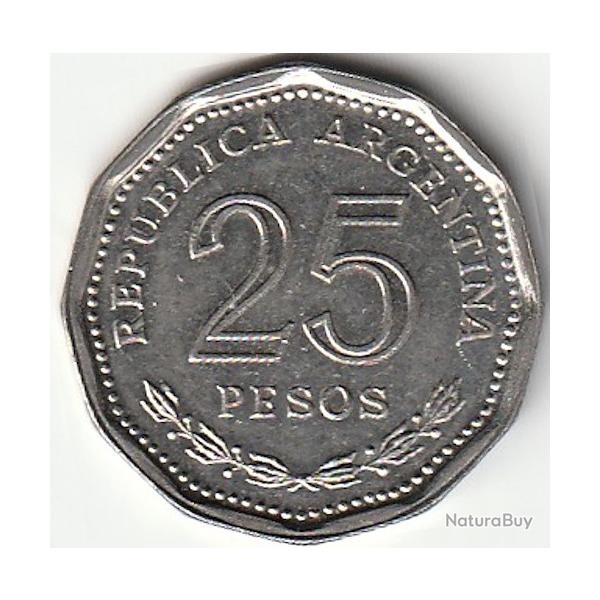 Pice de Monnaie ARGENTINE 25 Pesos Faustino Sarmiento 1968