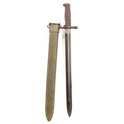 USA BAIONNETTE INFANTERIE MODELE 1905 SA 1909 FUSIL GARAND M1 SPRINGFIELD 1903 WW1 WW2 Très bon  2em