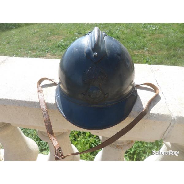 casque adrian modele 1915 d infanterie de marine troupes coloniales