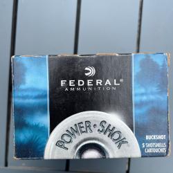 Fédéral buck shot 41 grains