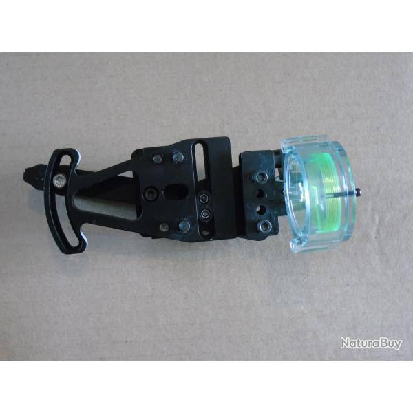 Viseur arc compound fibre optique