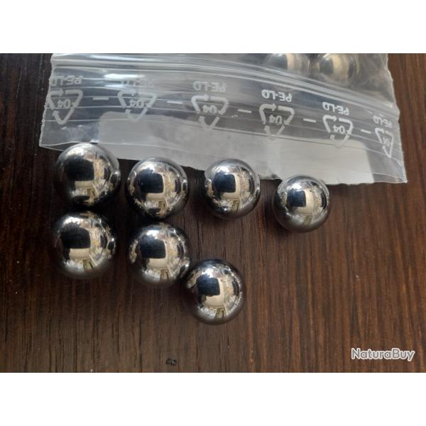 billes en acier chrom ,tremp cal 50 ( 12,5mm )