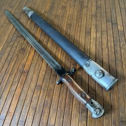BELLE BAÏONNETTE ANGLAISE LEE ENFIELD WILKINSON 1907 de 1912 WW1
